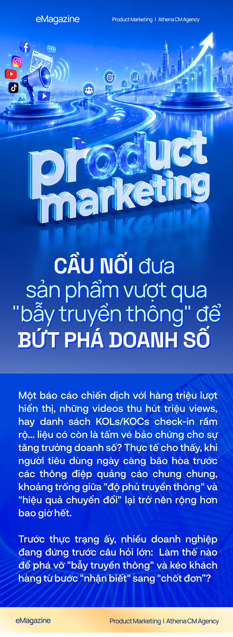 Product Marketing - Cầu nối đưa sản phẩm vượt qua bẫy truyền thông để bứt phá doanh số