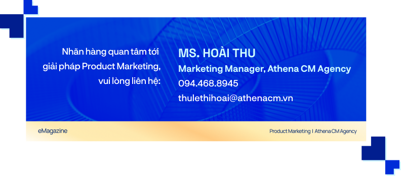 Thông tin liên hệ Product Marketing - Athena CM Agency